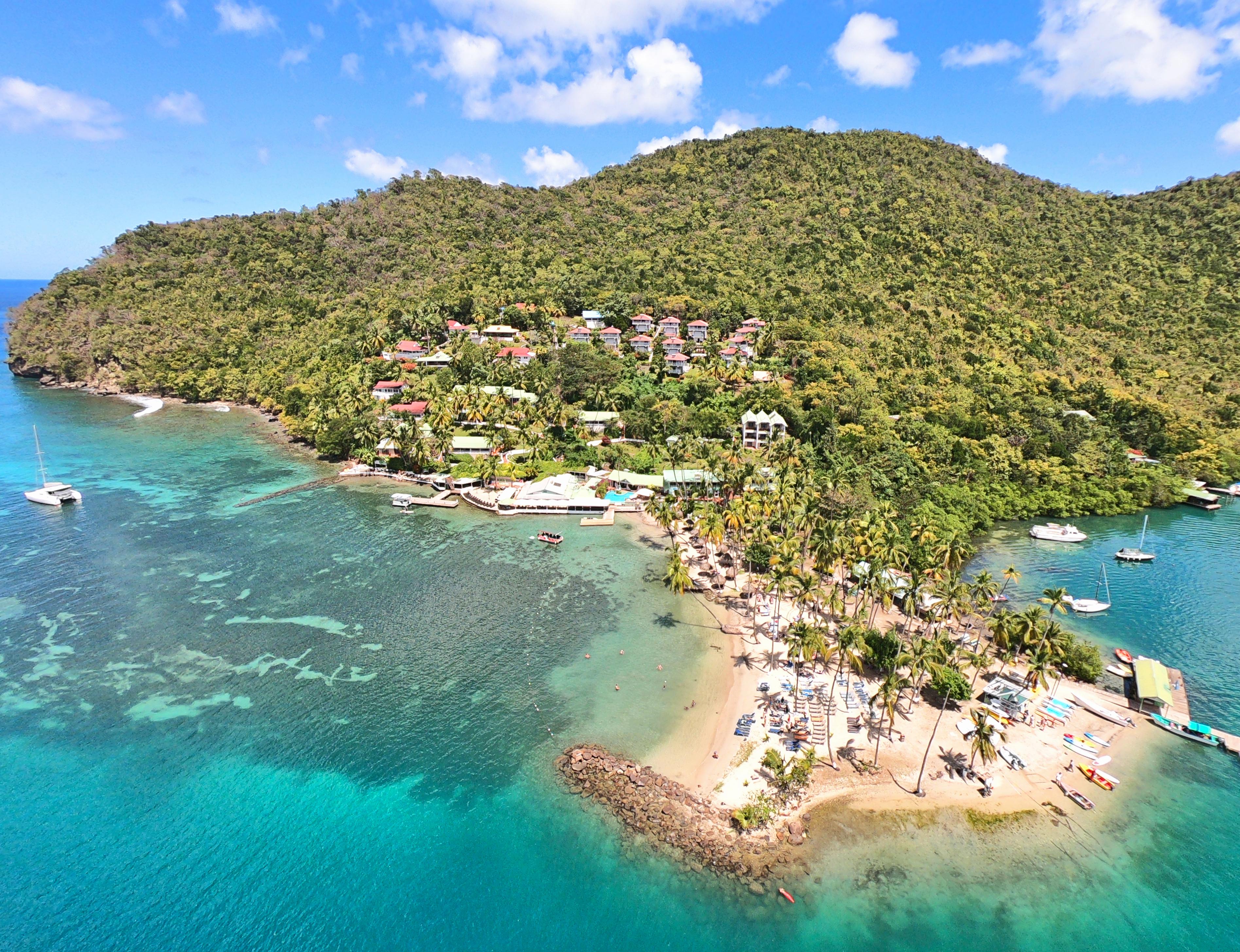 Marigot Beach Club & Dive Resort Ngoại thất bức ảnh